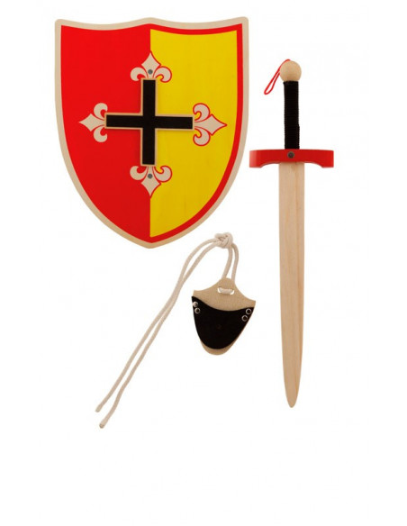 Set medieval de madera