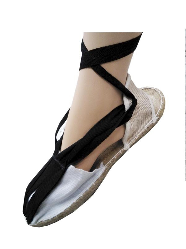 Alpargata regional infantil modelo flor