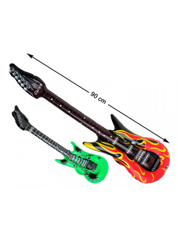 Guitarra eléctrica hinchable