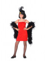 Disfraz de charleston rojo para niña