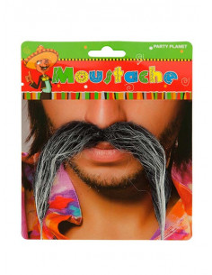 Bigote mejicano marrón 2