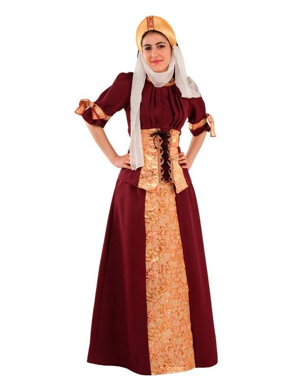 Disfraz Blanca de Navarra para mujer