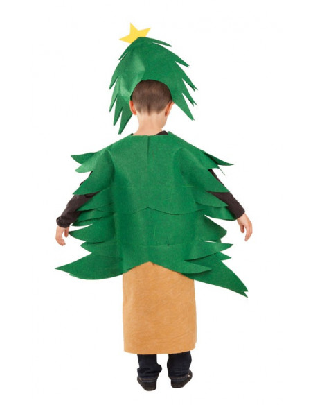 Disfraz Árbol de Navidad infantil trasera