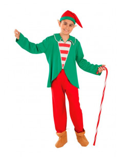 Disfraz Elfo de la Navidad para niño