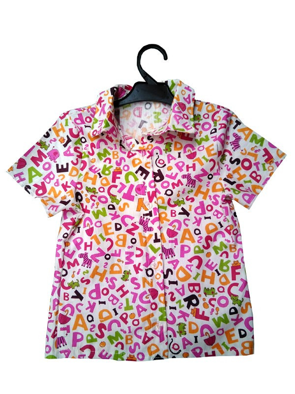 Camisa estampada infantil