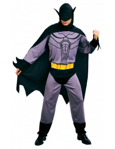 Disfraz Batman gris cinturón amarillo