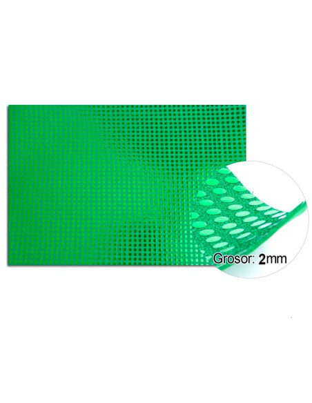 Goma eva planchas de lentejuelas verde