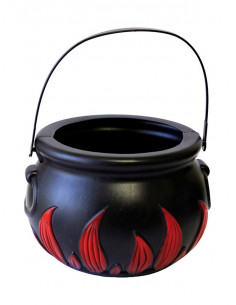 Caldero de bruja grande