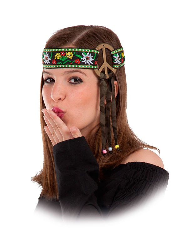 Cinta hippie de la paz