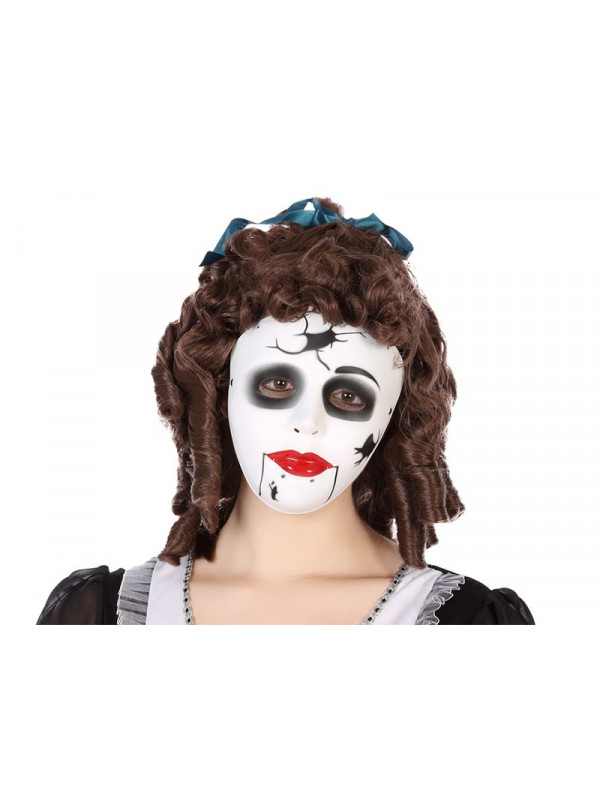 Máscara muñeca de porcelana