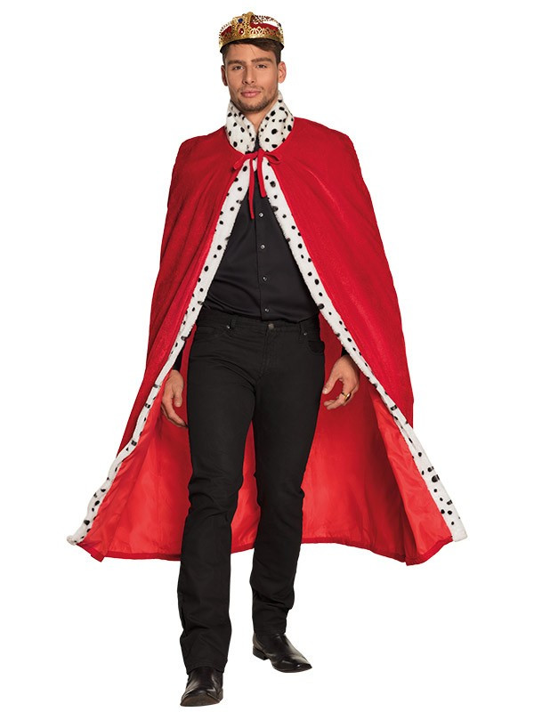 Capa de rey para adulto