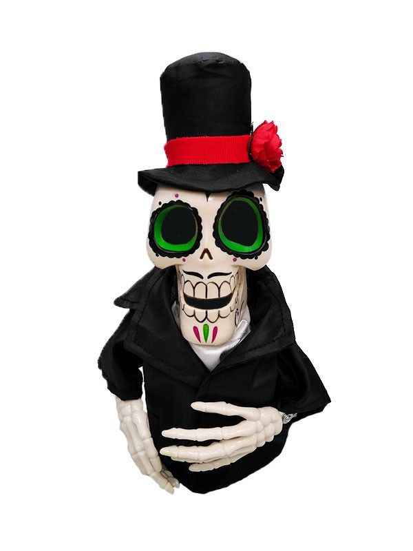 Esqueleto Catrin luz y movimiento