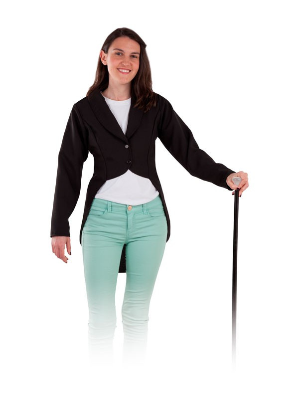 Frac negro para adulto unisex