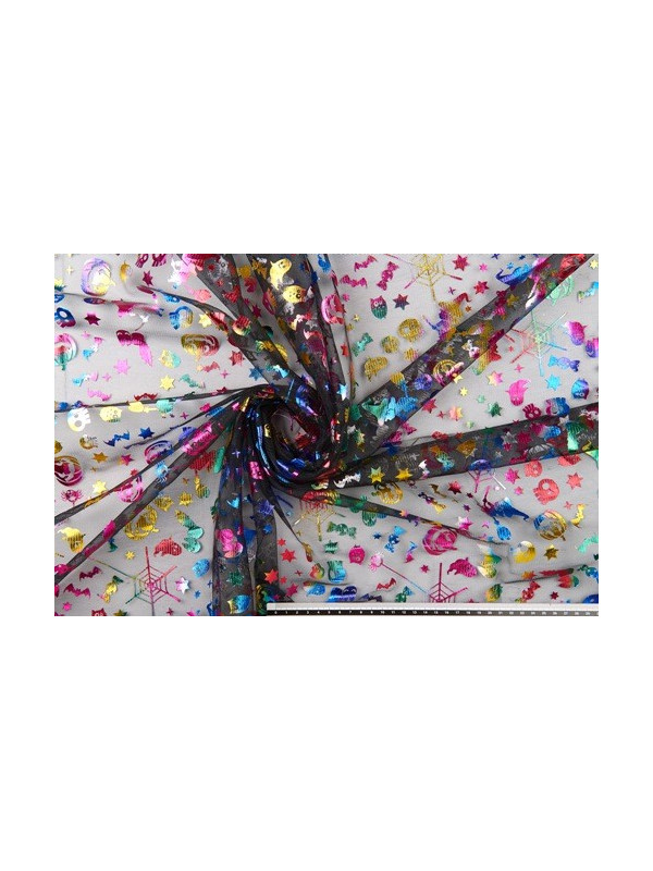 Tejido fantasía Halloween Fazal