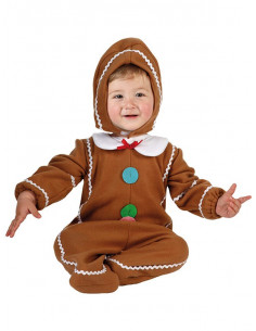 Disfraz galleta de Jenjibre para bebé