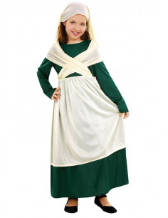 Disfraz de campesina para niña