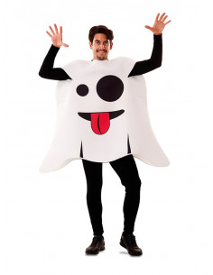Disfraz Emoticono Fantasma adulto
