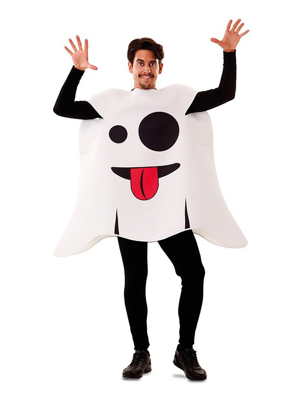 Disfraz Emoticono Fantasma adulto