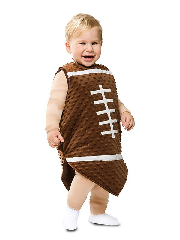 Disfraz de pelota rugby para bebé
