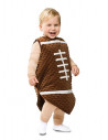 Disfraz de pelota rugby para bebé