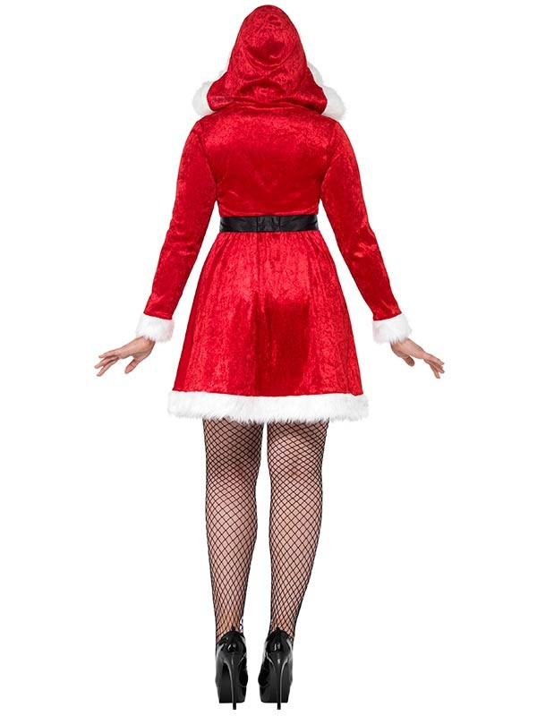 Disfraz Mamá Noel curvas espalda