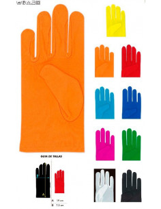 Guantes colores cortos infantil