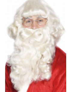 Peluca y Barba Papá Noel...