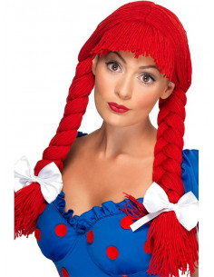 Peluca muñeca de trapo