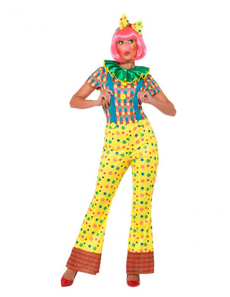 Disfraz payaso mujer