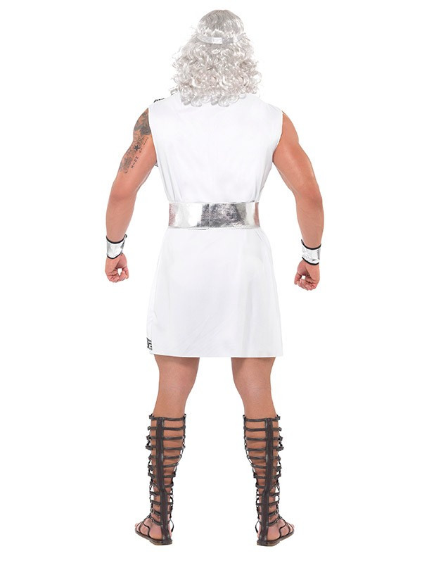 Disfraz de Zeus para hombre espalda