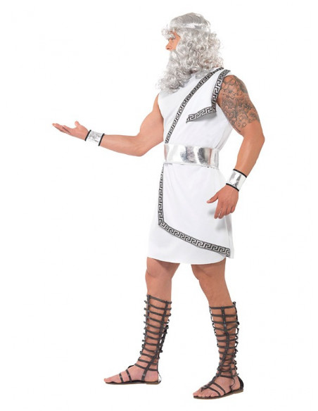 Disfraz de Zeus para hombre perfil