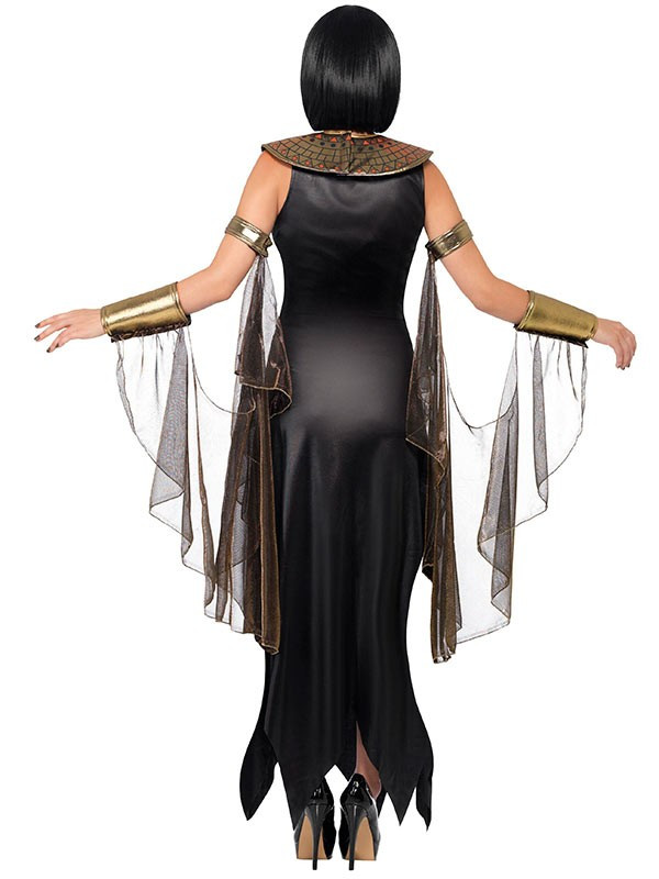 Disfraz de diosa egipcia para mujer espalda