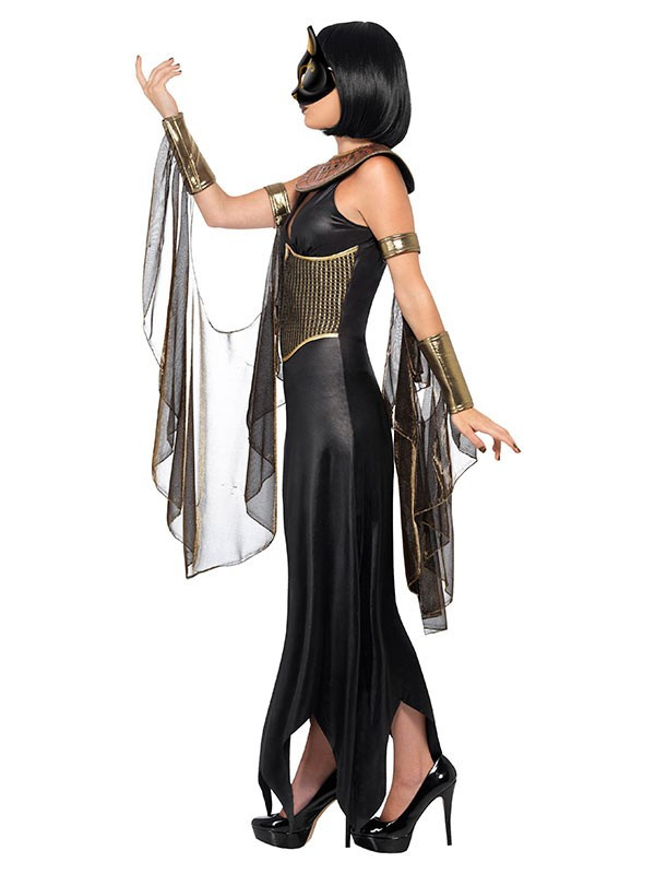 Disfraz de diosa egipcia para mujer perfil