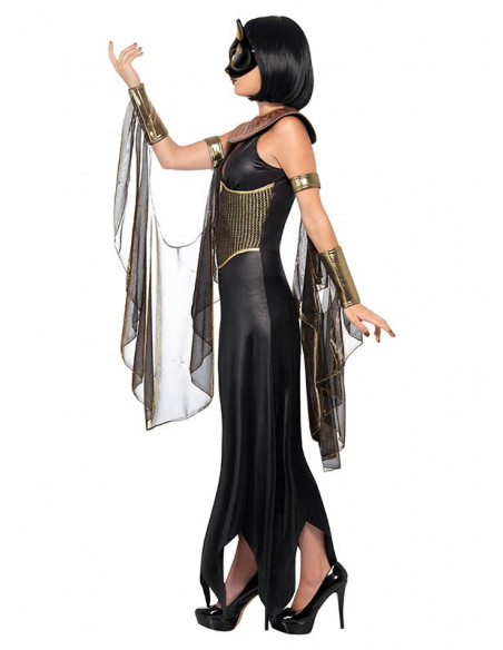 Disfraz de diosa egipcia para mujer perfil
