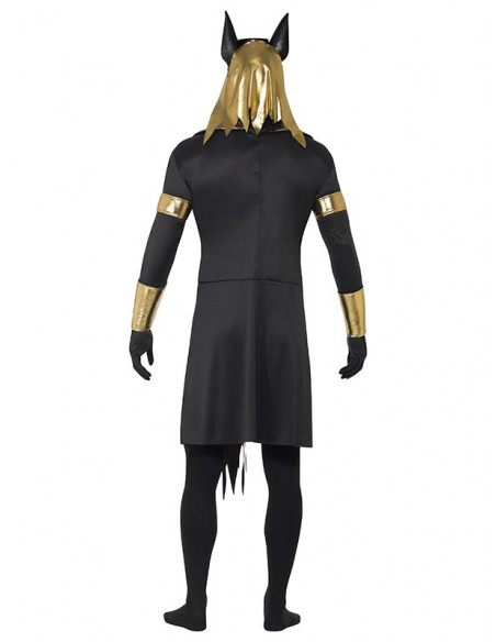Disfraz de Dios Egipcio Anubis adulto espalda
