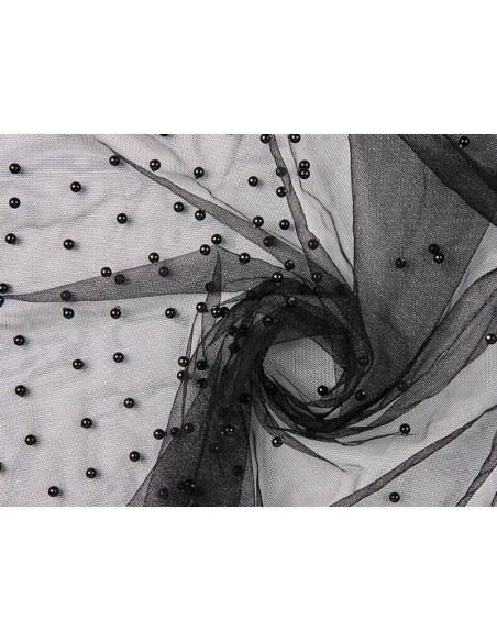 Tul fantasía Zana negro