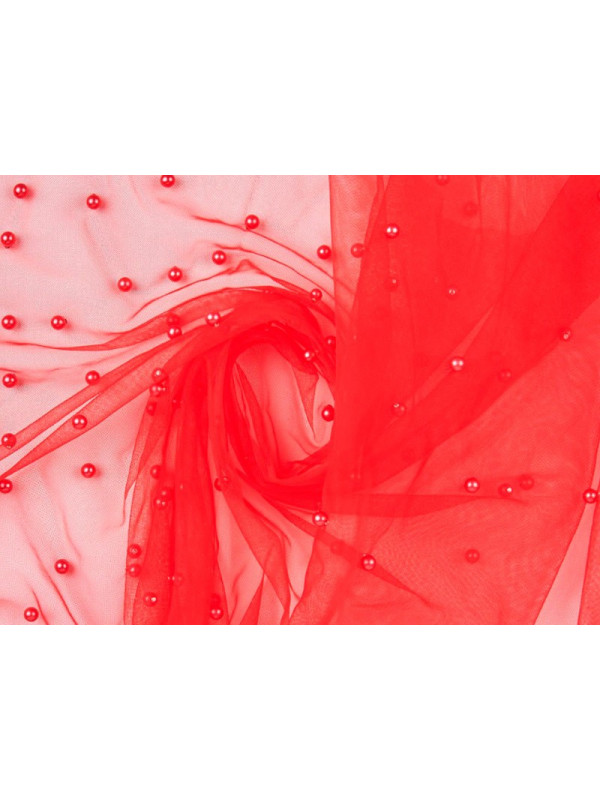 Tul fantasía Zana rojo