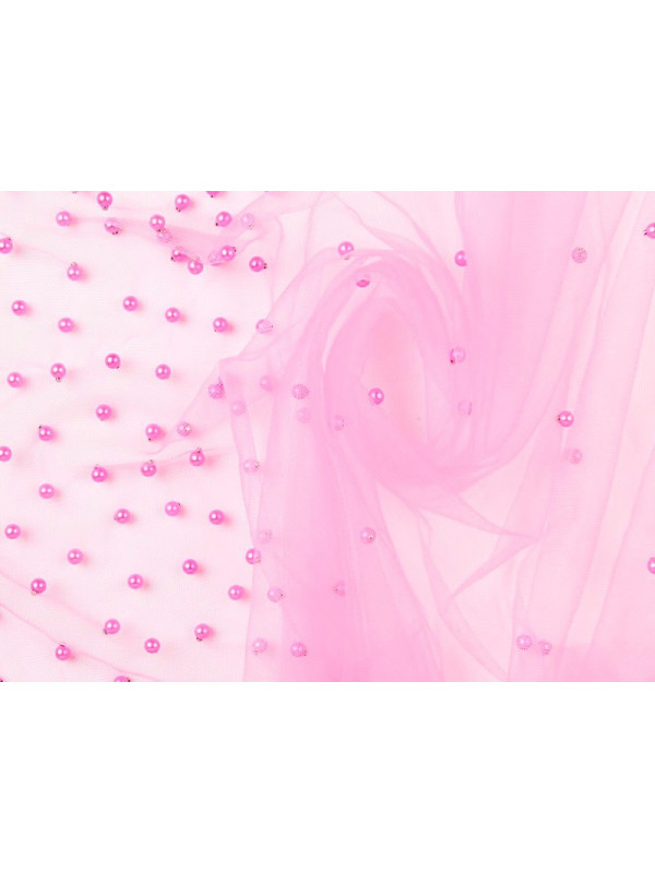 Tul fantasía Zana rosa