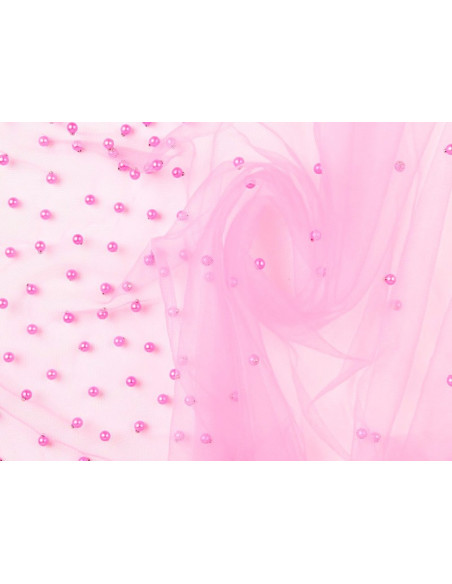 Tul fantasía Zana rosa