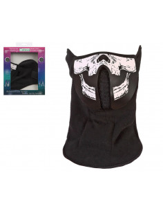 Máscara esqueleto con luz