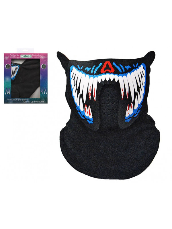 Máscara Venom con luz