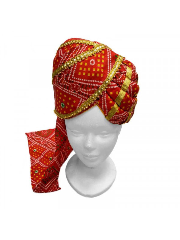 Turbante rojo