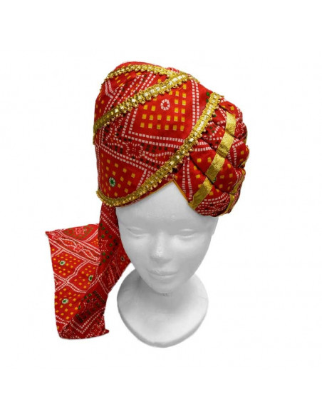 Turbante rojo