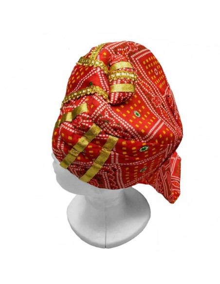 Turbante rojo