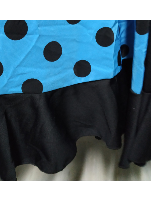 Vestido andaluza con vuelo mujer