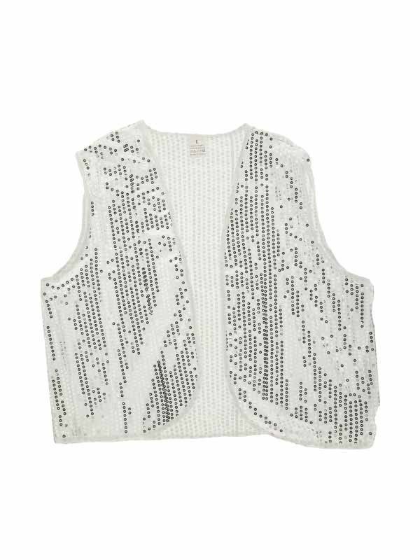 Chaleco de lentejuelas adulto