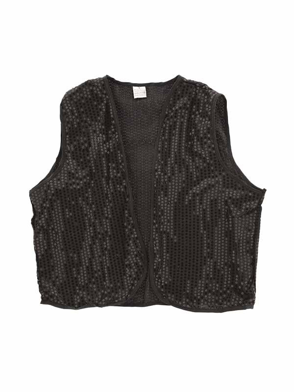 Chaleco de lentejuelas adulto