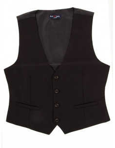Chaleco negro elegante