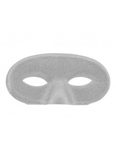 Antifaz goma eva con purpurina oro 2