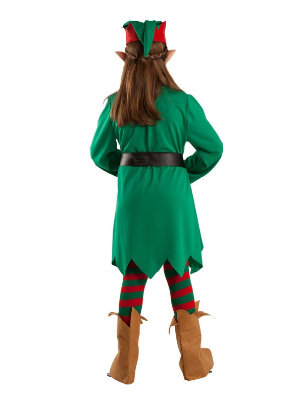 Disfraz Elfa de la Navidad para niña
